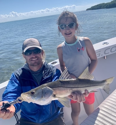 The trout fishing has been fantastic in Southwest Florida, frequently catching two and three at a time. 